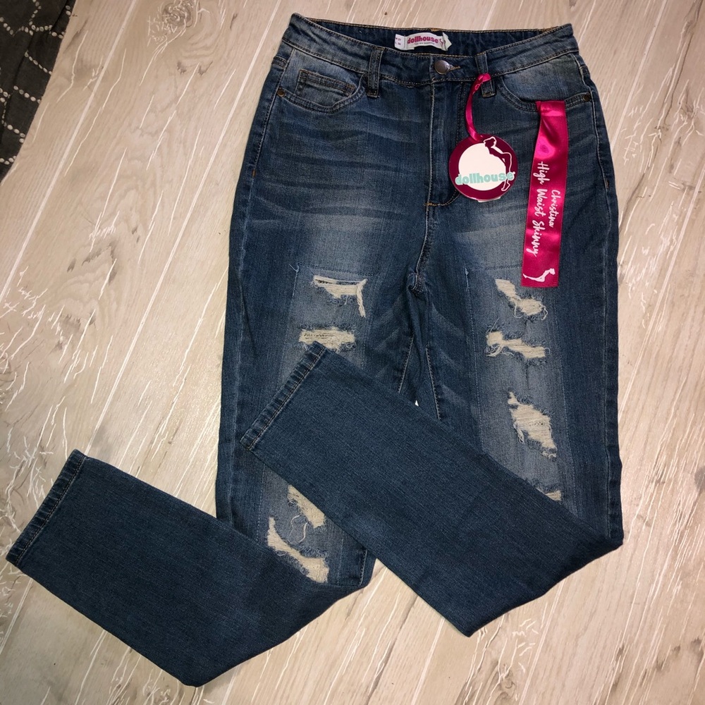 NWT High Waist Skinny Jeans sz5